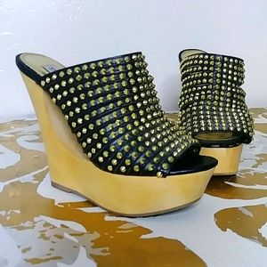 Steve Madden stud heels